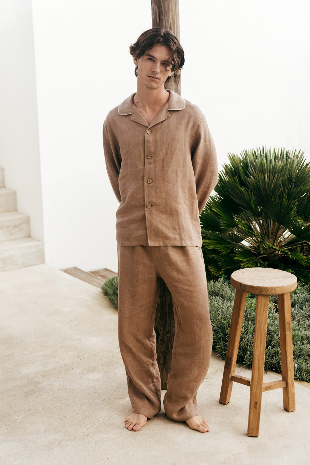 Classic linen pyjama set HARRY