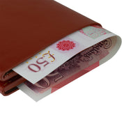 Bifold Wallet in Brick Red