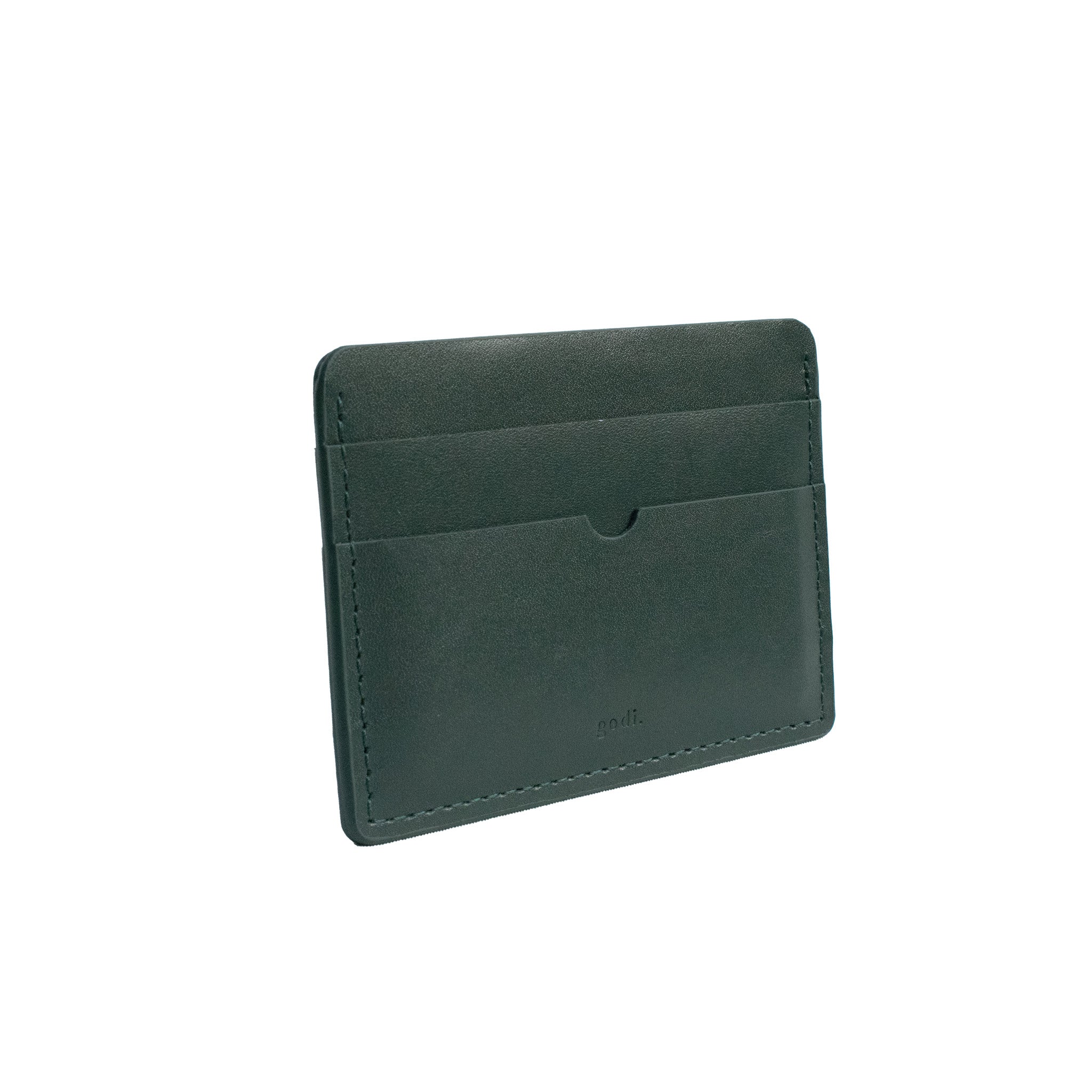 Card Case in Dark Green