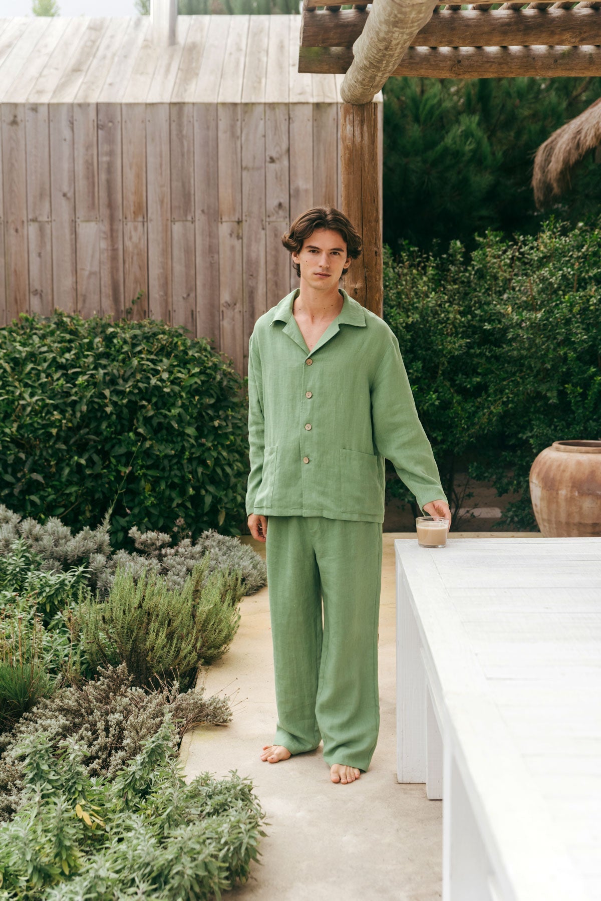 Linen loungewear set OLIVER