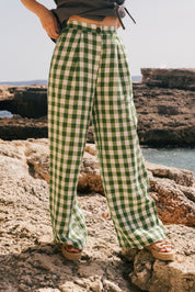 Lydia classic linen pants