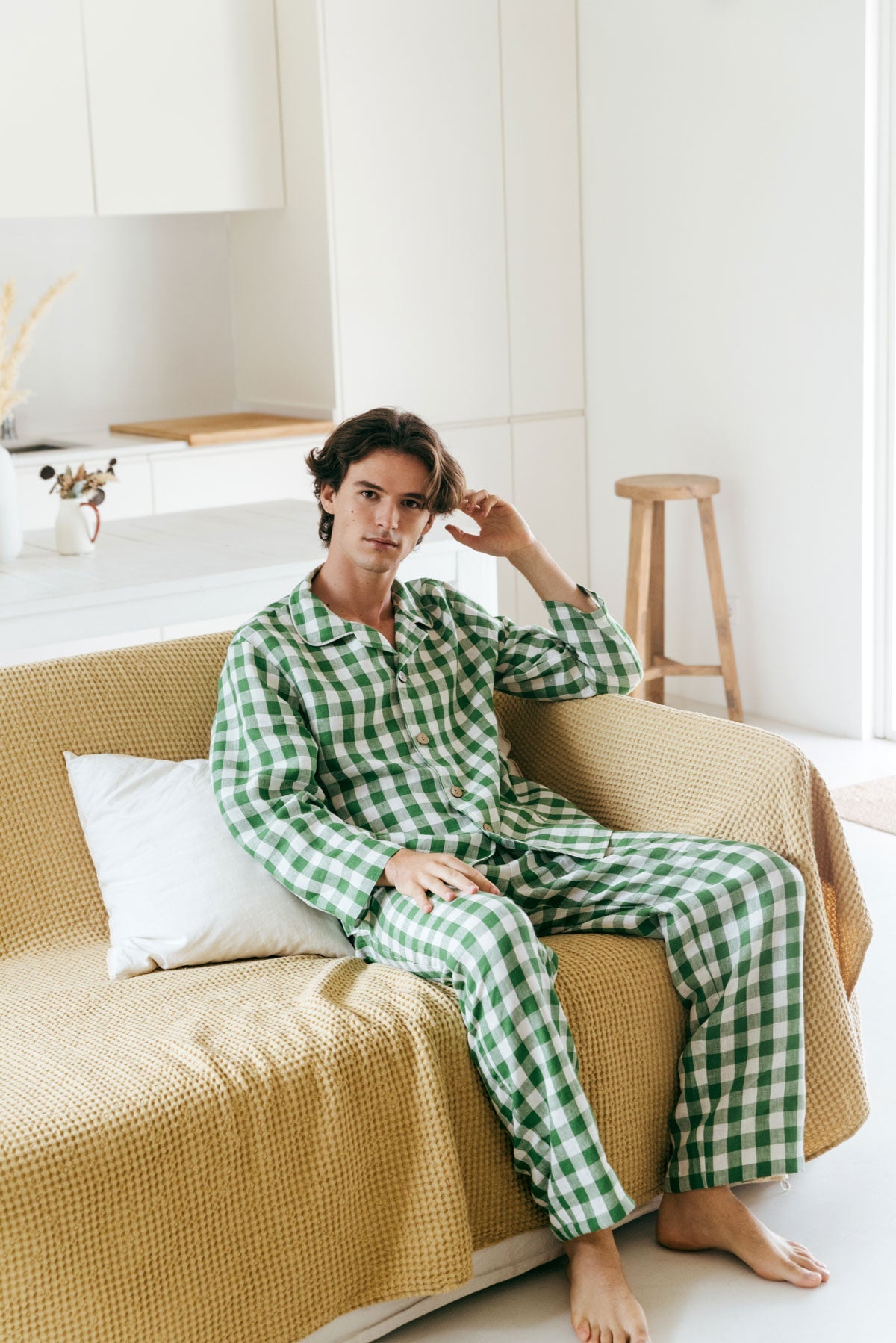 Classic linen pyjama set HARRY