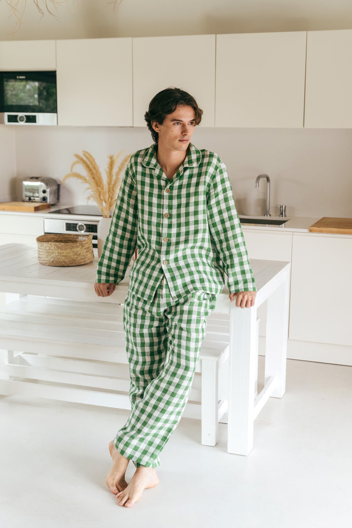 Classic linen pyjama set HARRY