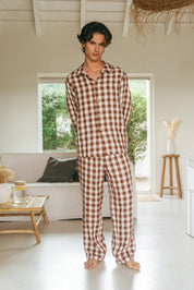 Linen loungewear set OLIVER