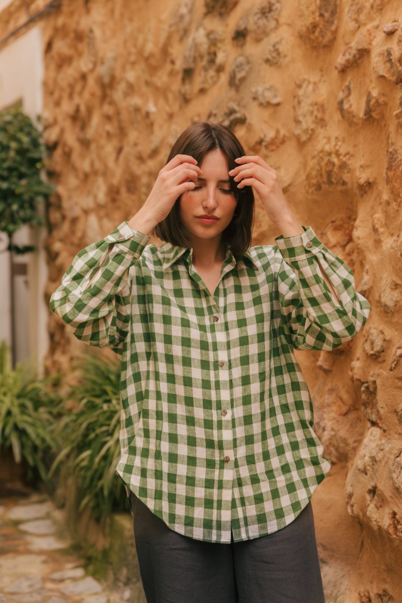 Odense casual linen shirt