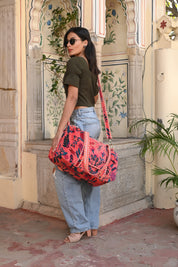 The Tropical Velvet Weekender