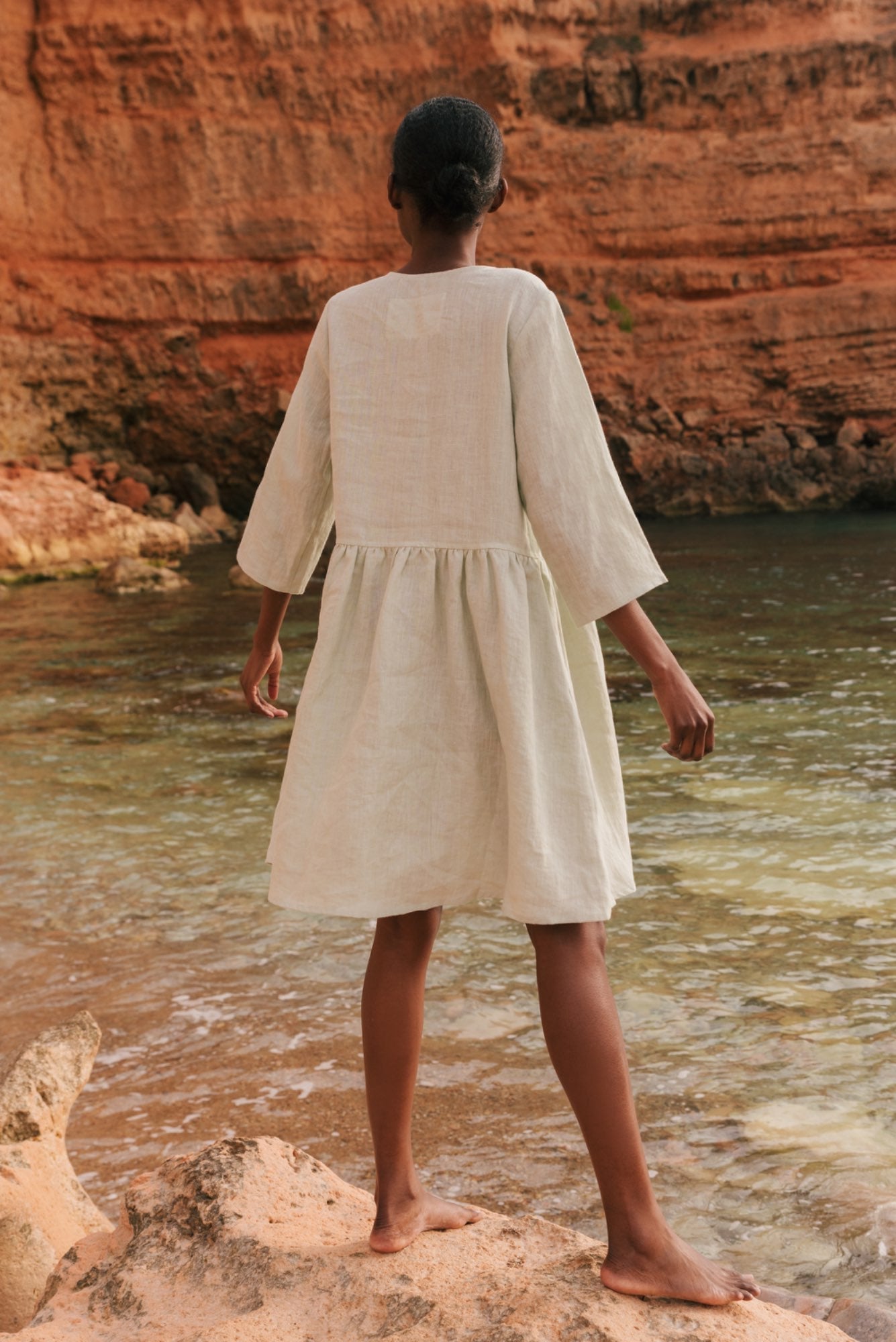 Daphne linen dress