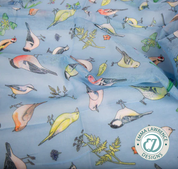 Recycled Bottle Scarf - Birds