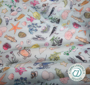 Recycled Bottle Scarf - Seashore