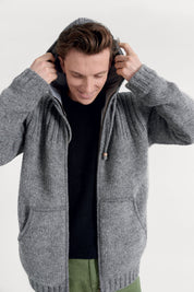 EMU Hooded Wool Jacket - Grey