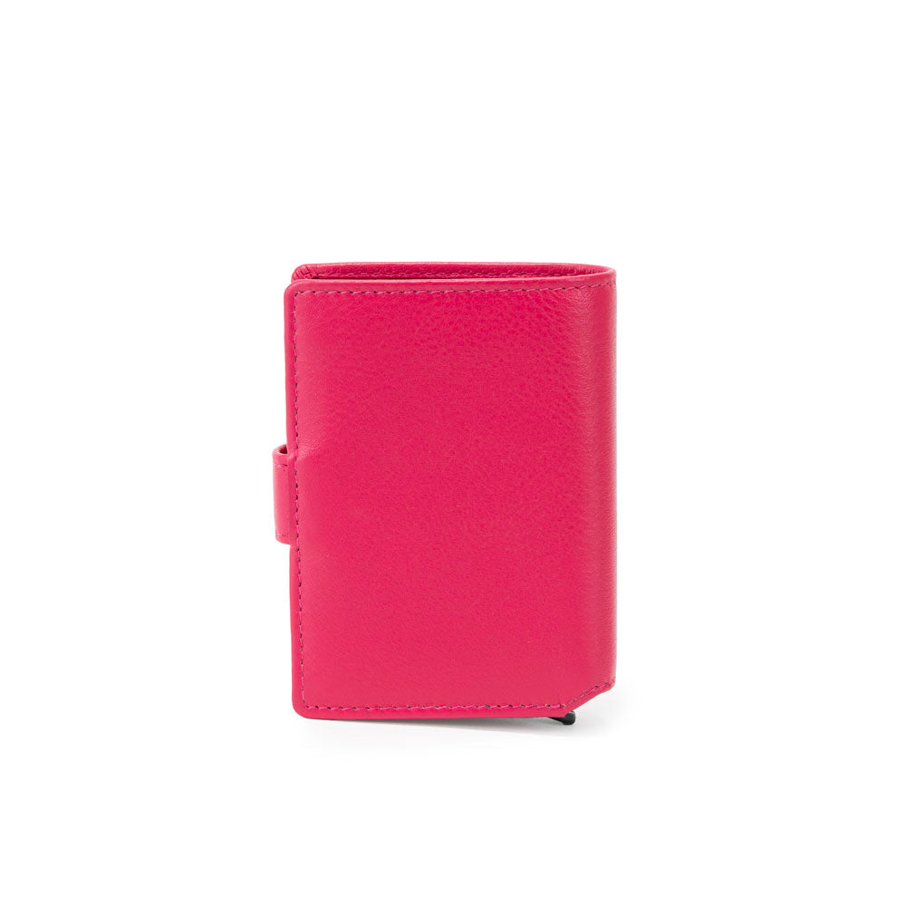 Campo Marzio Axel Card Holder - Fuchsia Flame Scarlet