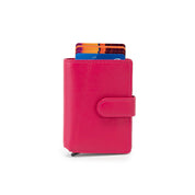 Campo Marzio Axel Card Holder - Fuchsia Flame Scarlet