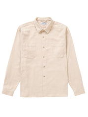 Brushed Cotton Workshirt - Ecru