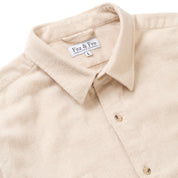 Brushed Cotton Workshirt - Ecru