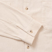 Brushed Cotton Workshirt - Ecru