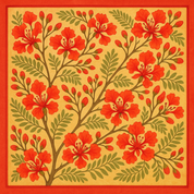 The Silk Inspiration Collection - Flame Trees