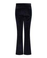 Corduroy Flare Trousers | Navy