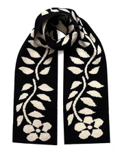 Floral Wool & Cashmere Scarf