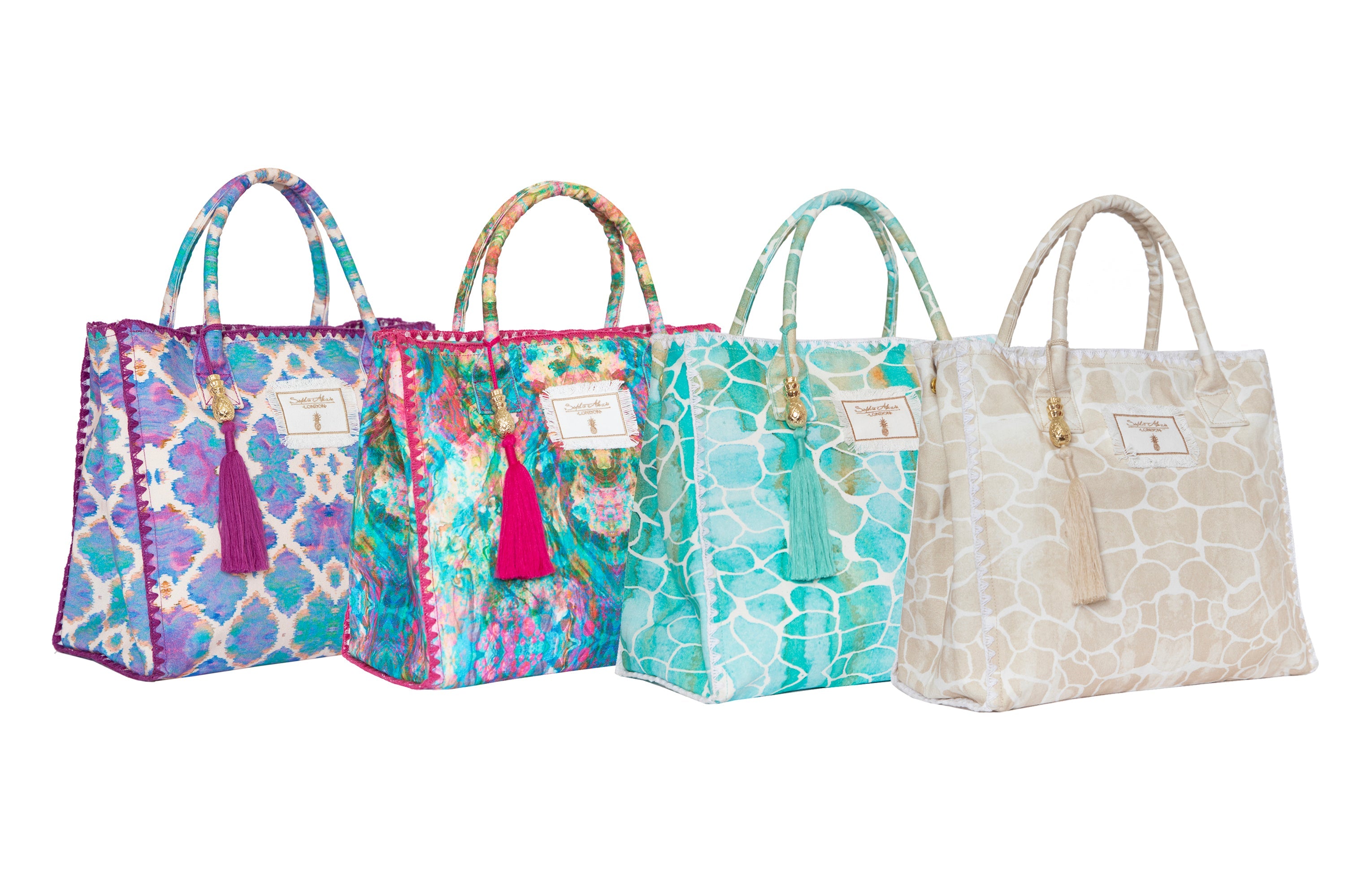 ORCHID PARADISE BARBADOS BEACH BAG