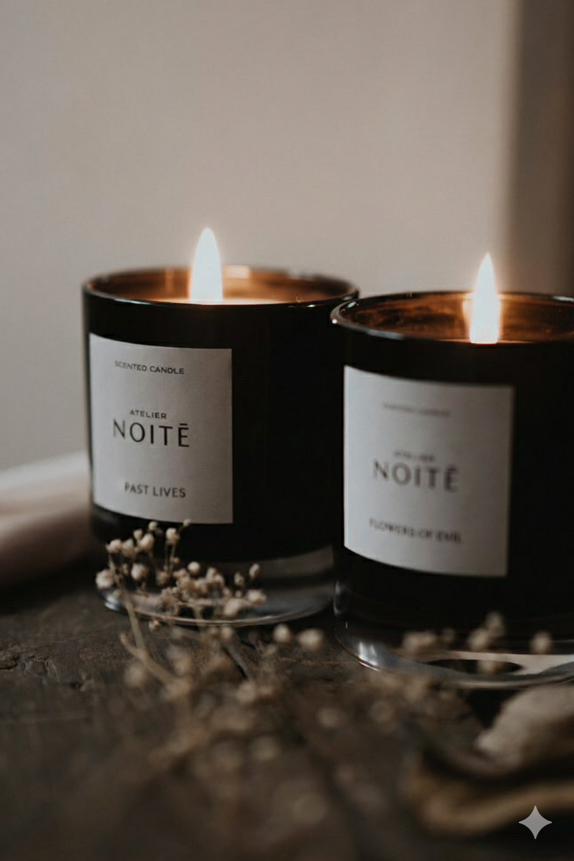 NIGHTFLOWER CANDLE DUO SET