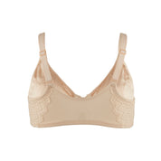 Grace - Silk & Organic Cotton Full Cup Front Zip Wired Bra