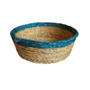 White Trim Lutindzi Grass Bread Basket