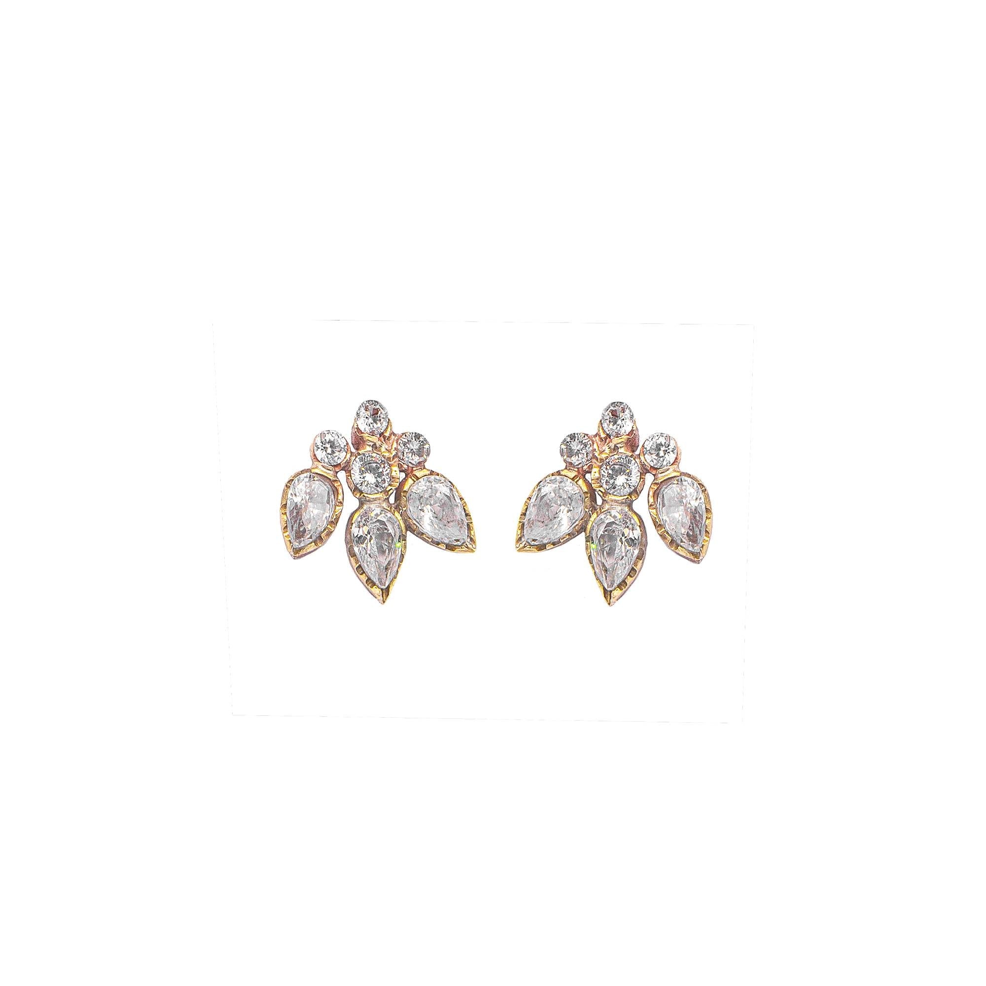 Hokulani Diamond Stud Earrings