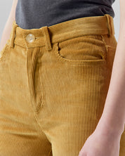 Corduroy Flare Trousers | Honey