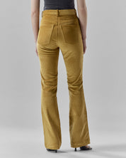 Corduroy Flare Trousers | Honey