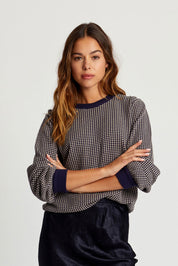 HOPE - GOTS Organic Cotton Jumper Navy