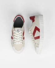 The Helios Beige/Red