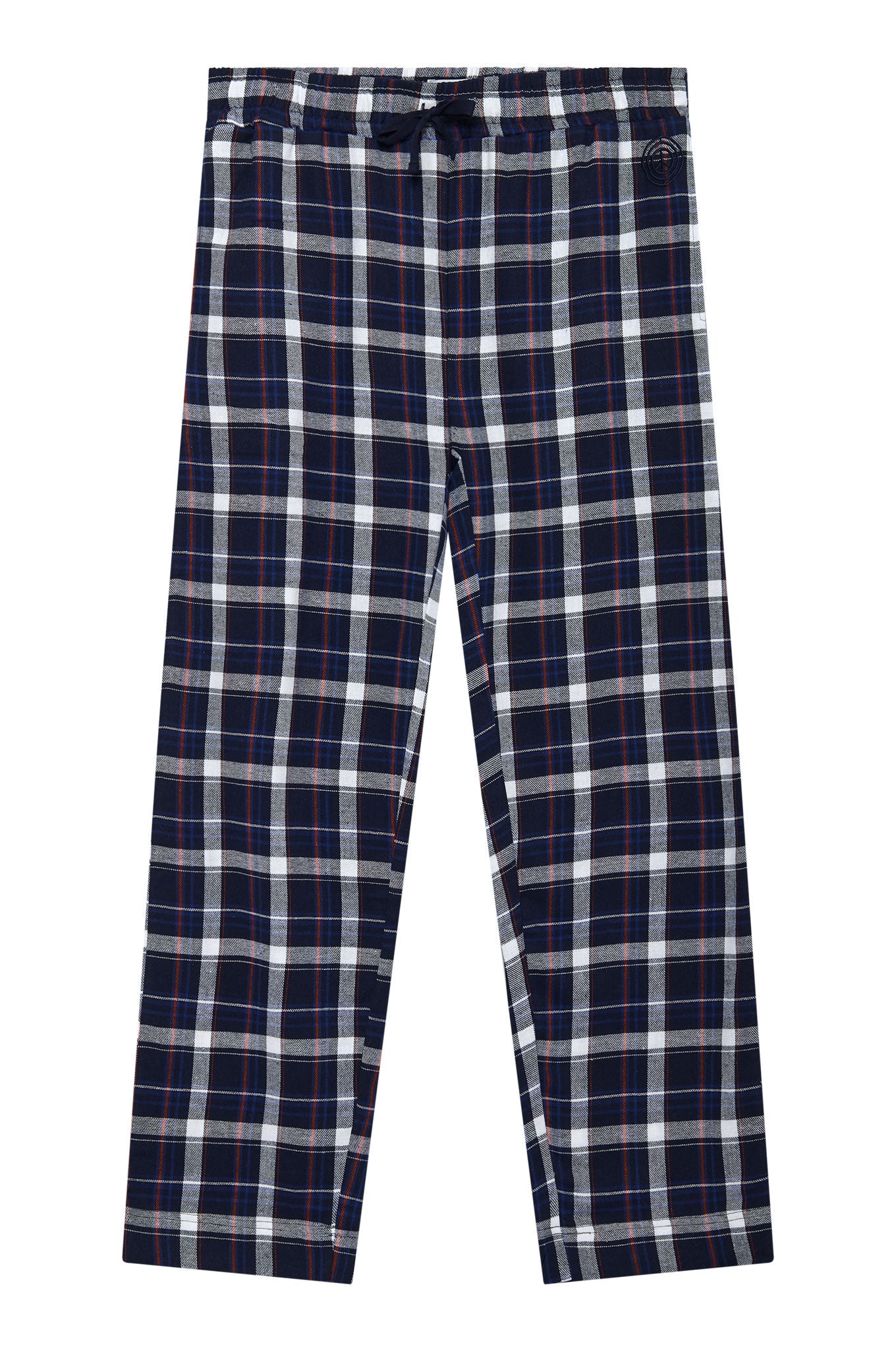 JIM JAM Mens Organic Cotton Pyjama Bottoms - Dark Navy