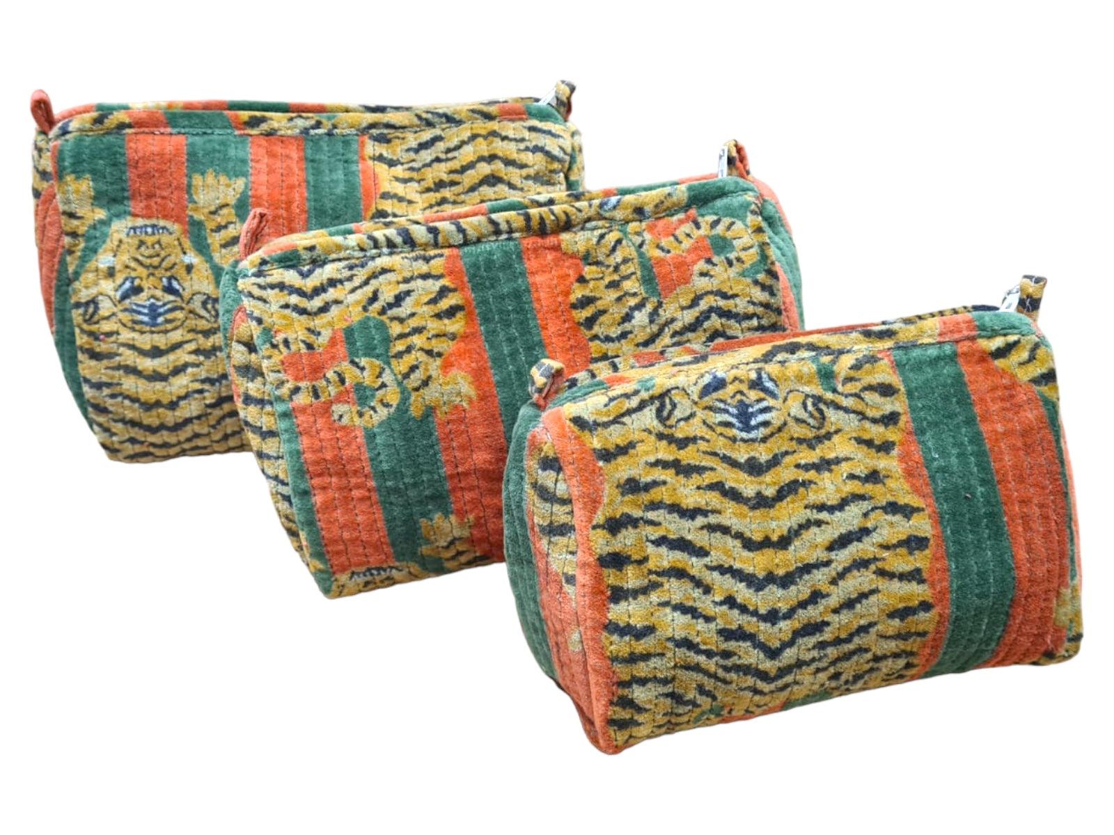 Tibetan Tiger Velvet 3 Piece Travel Set