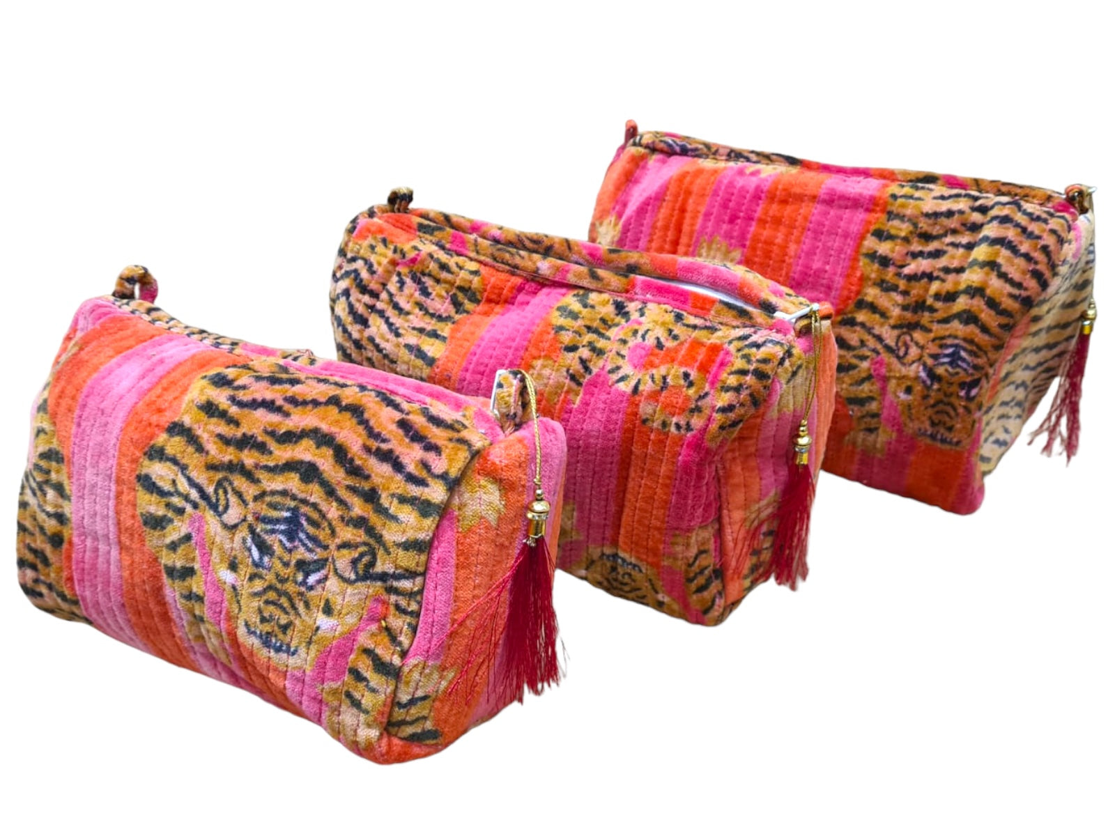 Tibetan Tiger Velvet 3 Piece Travel Set