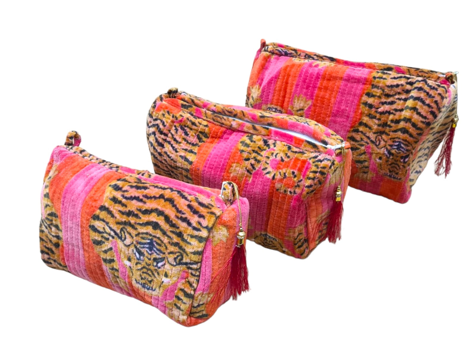 Tibetan Tiger Velvet 3 Piece Travel Set