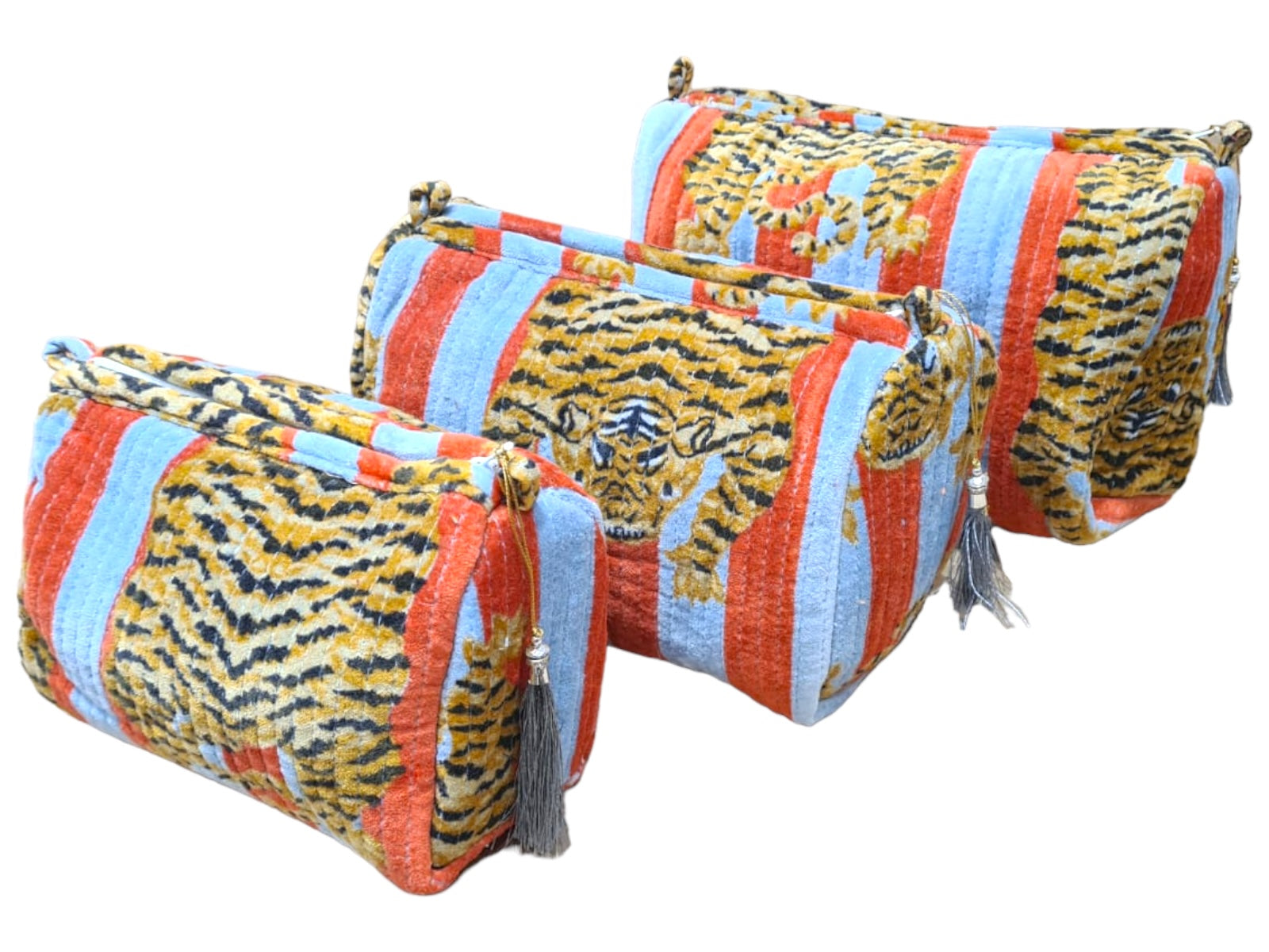 Tibetan Tiger Velvet 3 Piece Travel Set