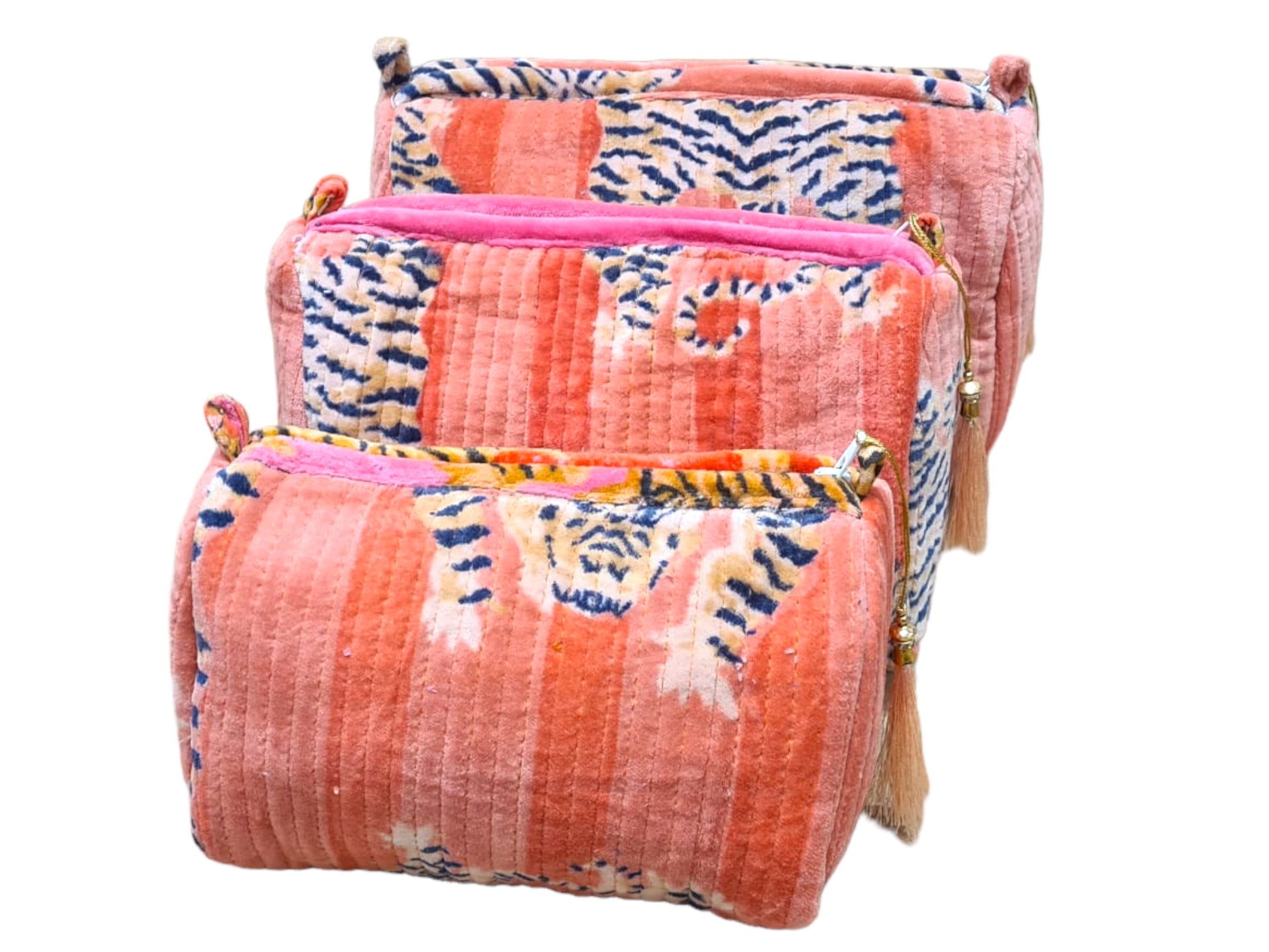 Tibetan Tiger Velvet 3 Piece Travel Set