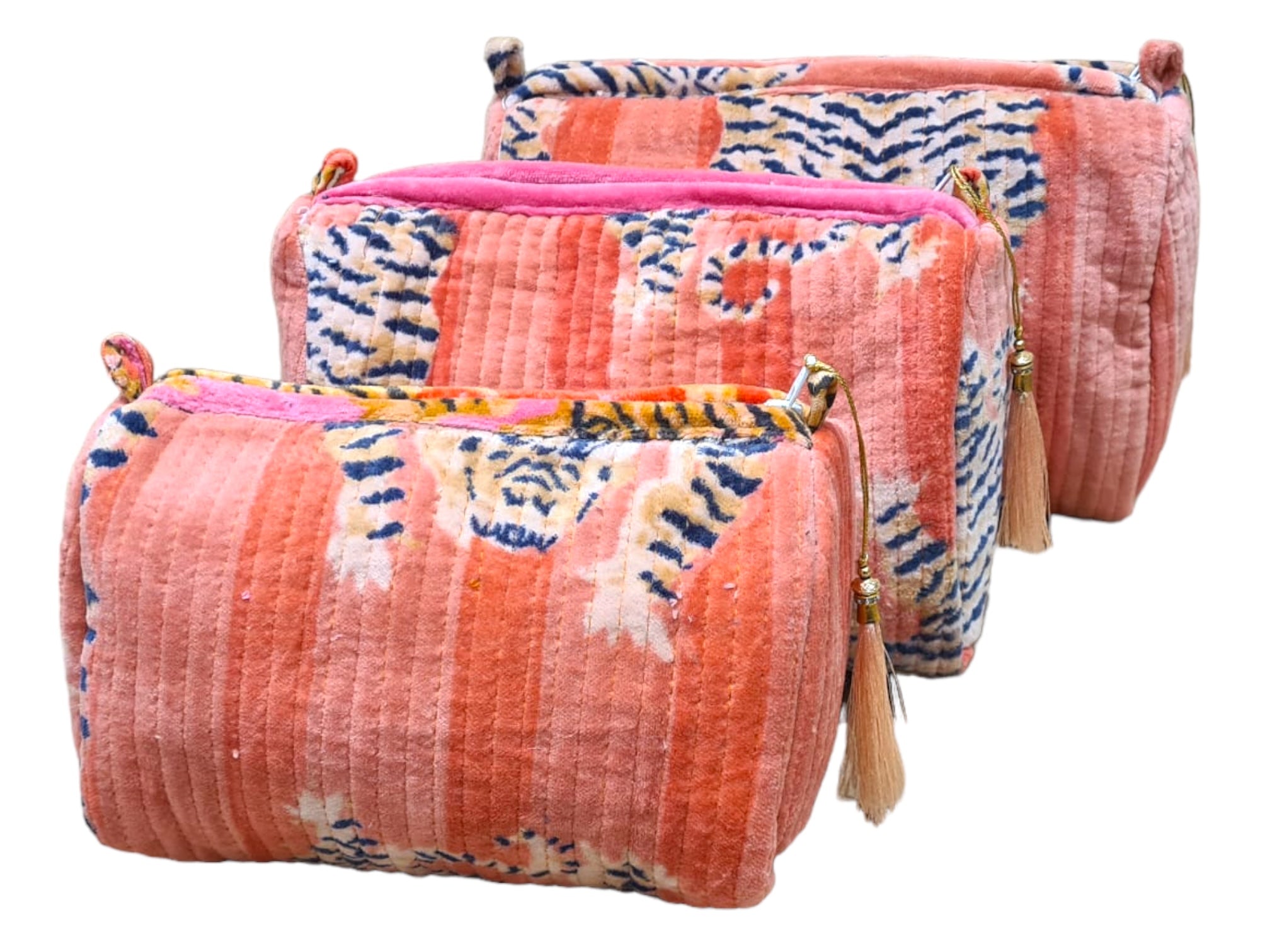 Tibetan Tiger Velvet 3 Piece Travel Set