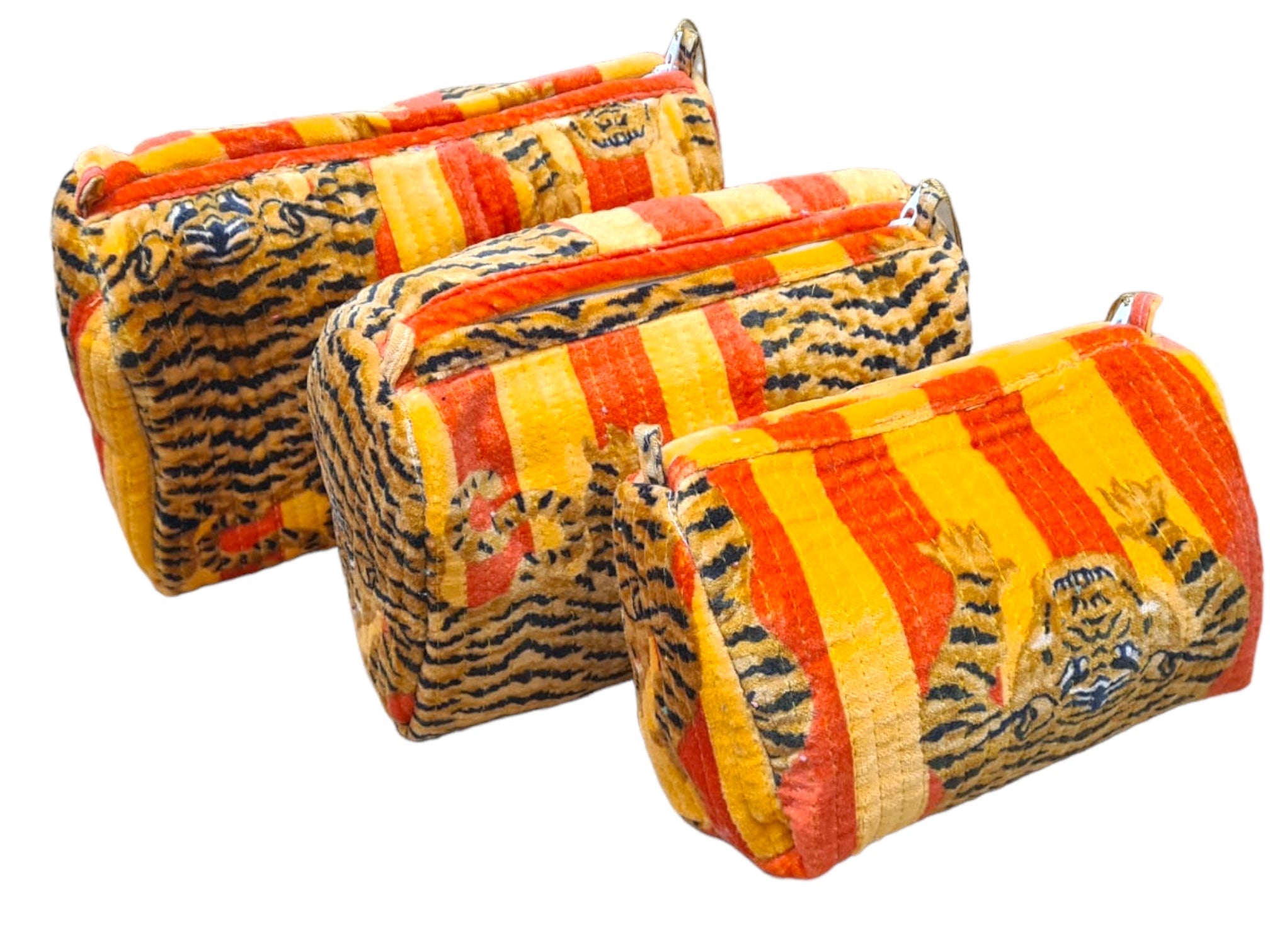 Tibetan Tiger Velvet 3 Piece Travel Set