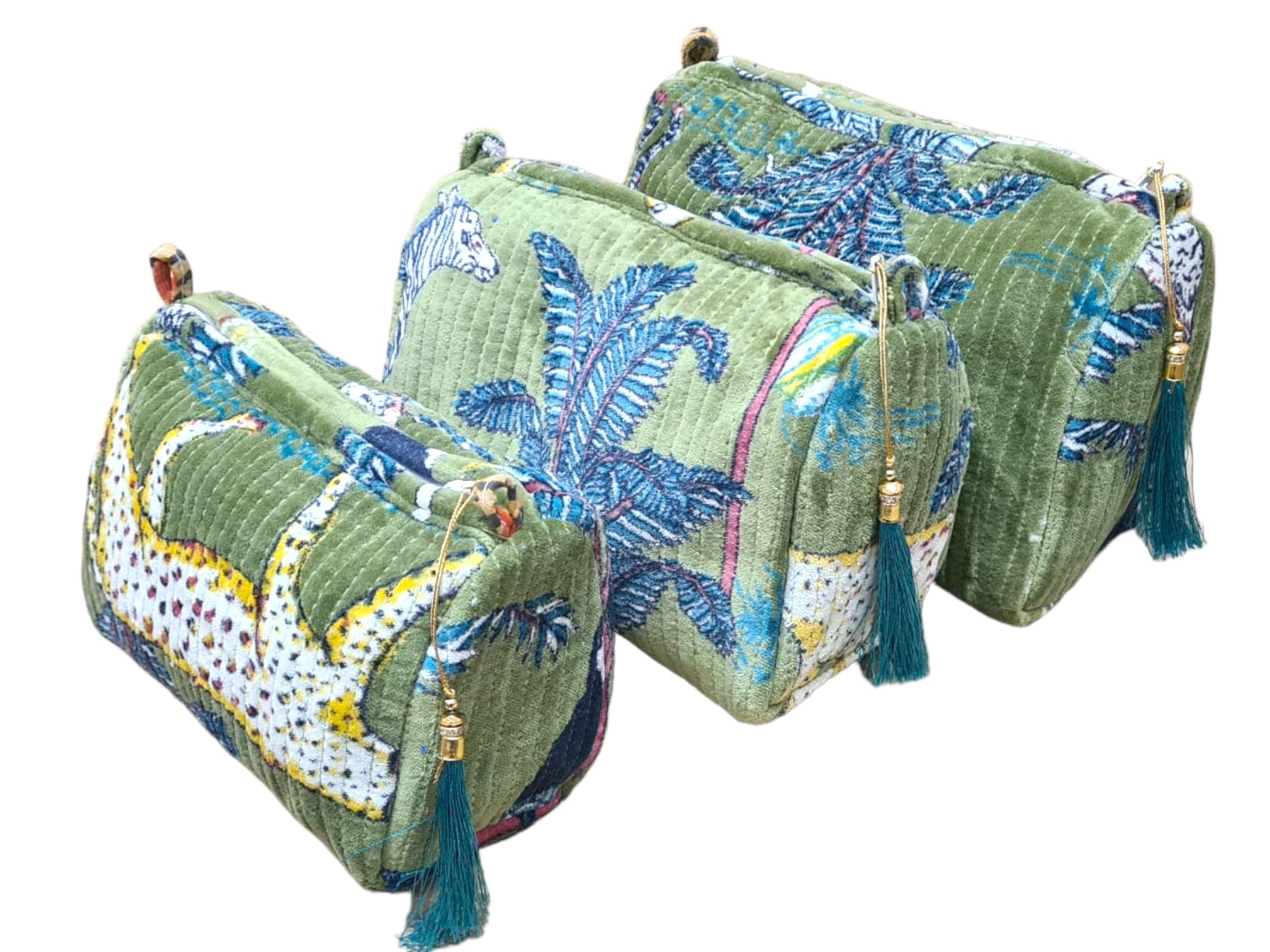 Jungle Velvet 3 Piece Travel Set