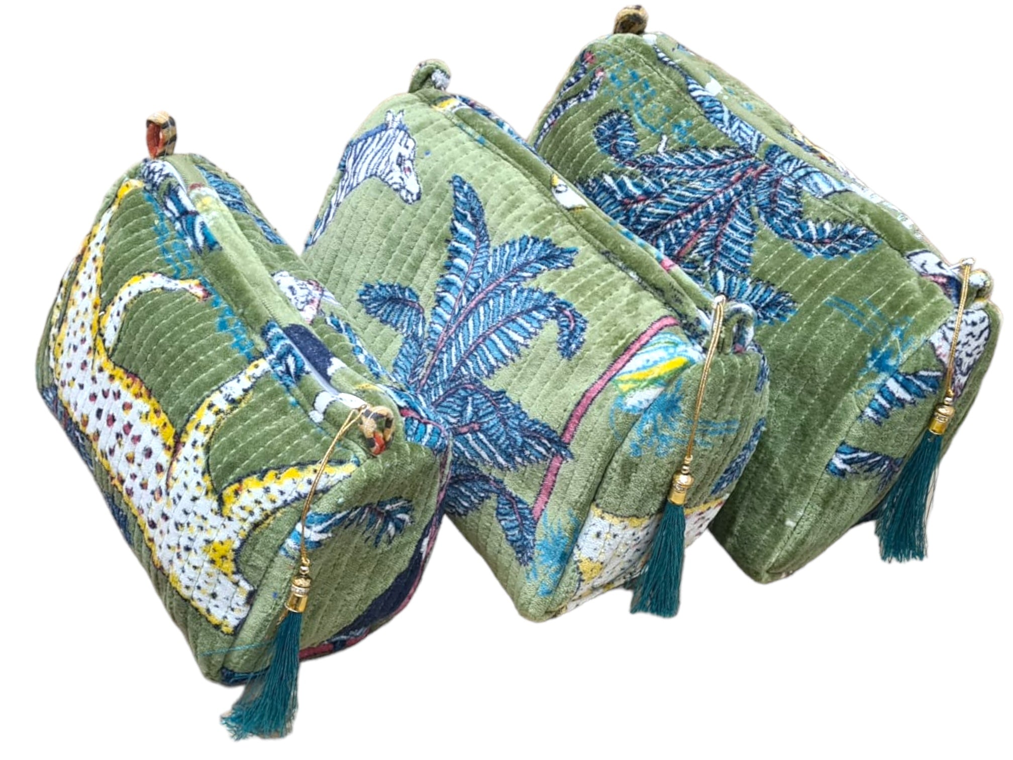 Jungle Velvet 3 Piece Travel Set