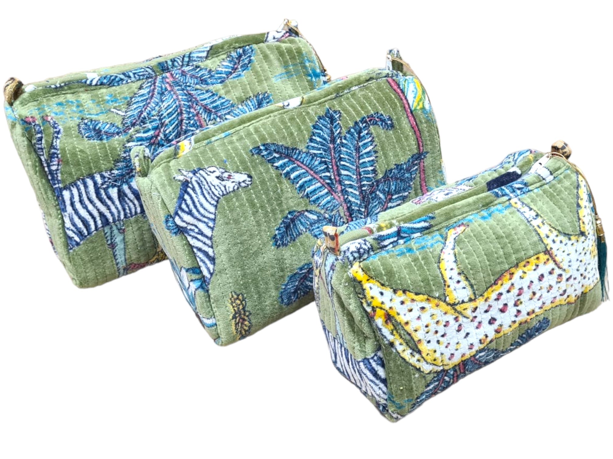 Jungle Velvet 3 Piece Travel Set