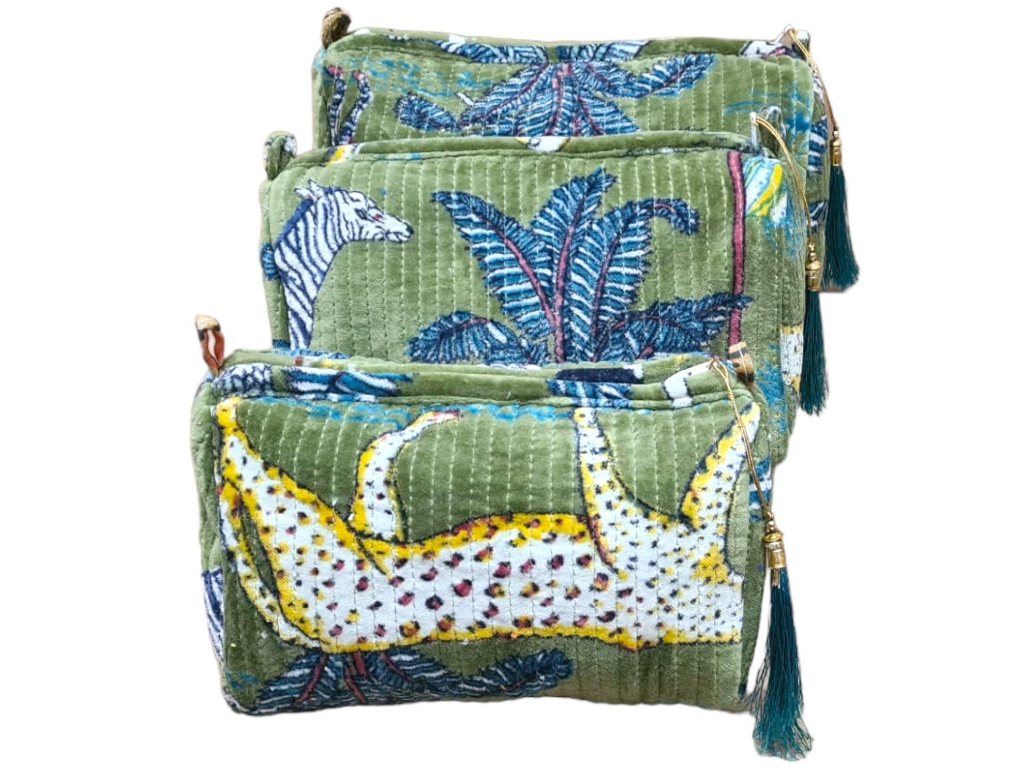 Jungle Velvet 3 Piece Travel Set