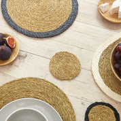 White Trim Lutindzi Grass Placemat