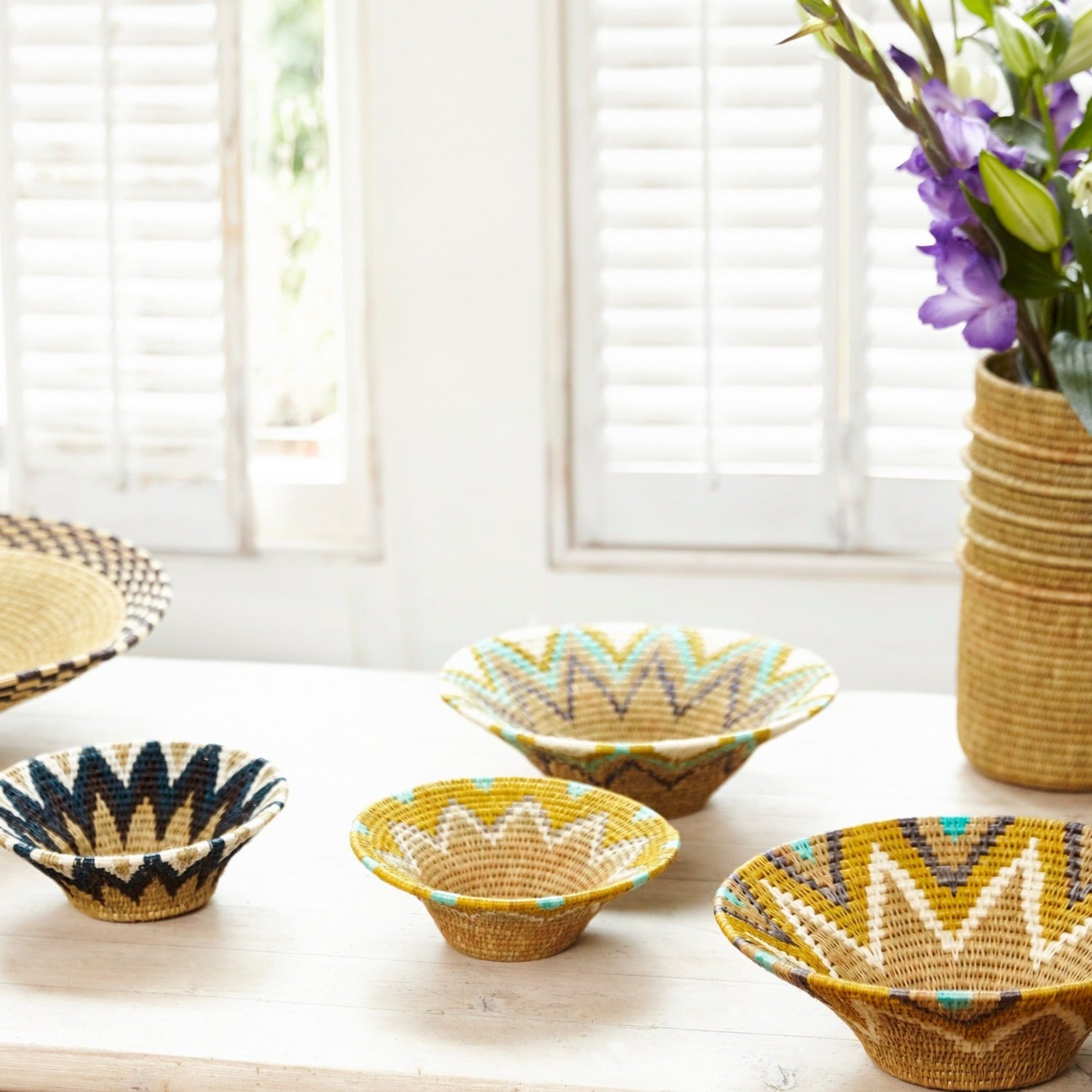 Acacia Blush White Tip Lavumisa Basket