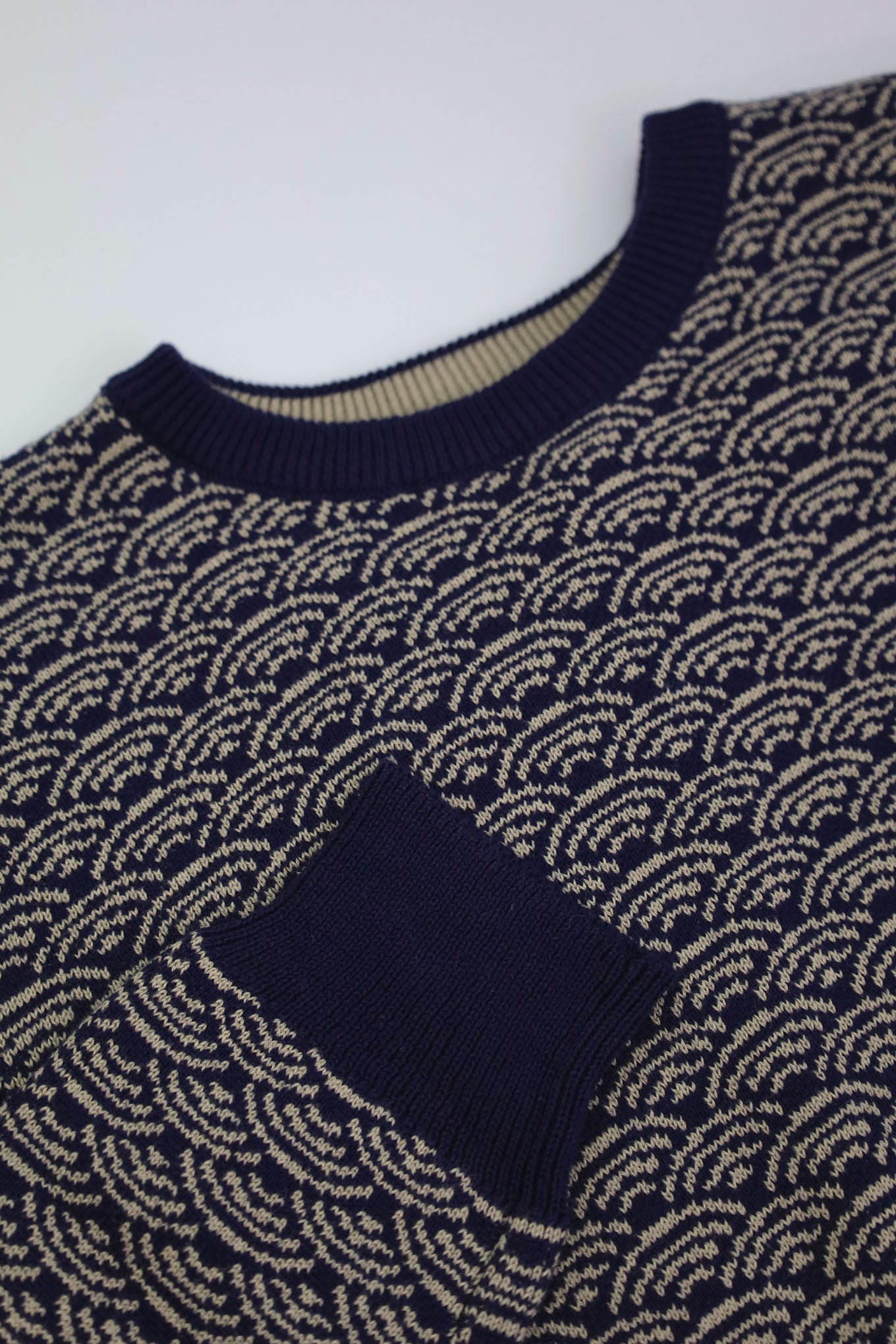 TARA - Organic Cotton Jumper Navy