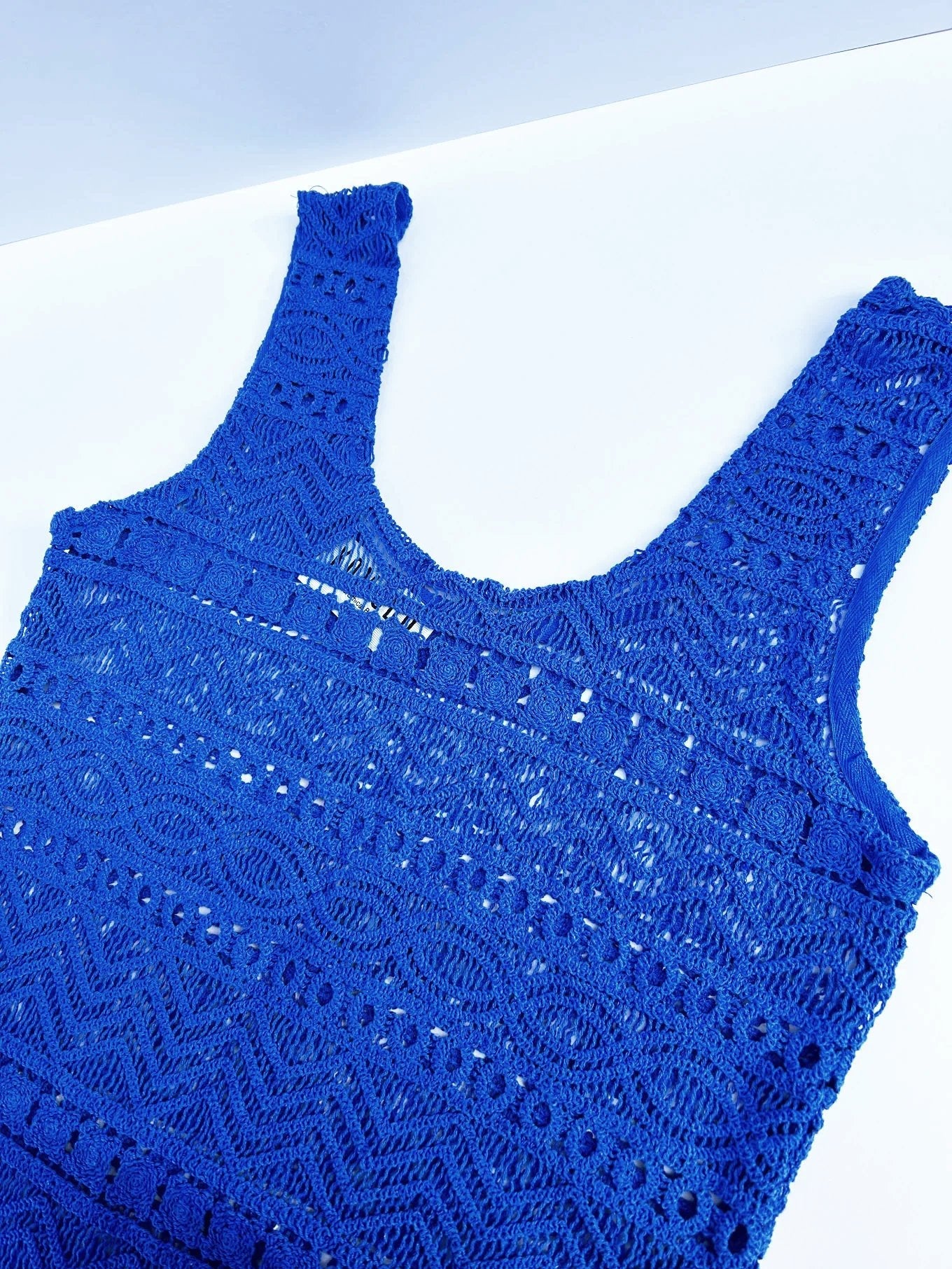ZEE - Organic Cotton Vest Sapphire Blue