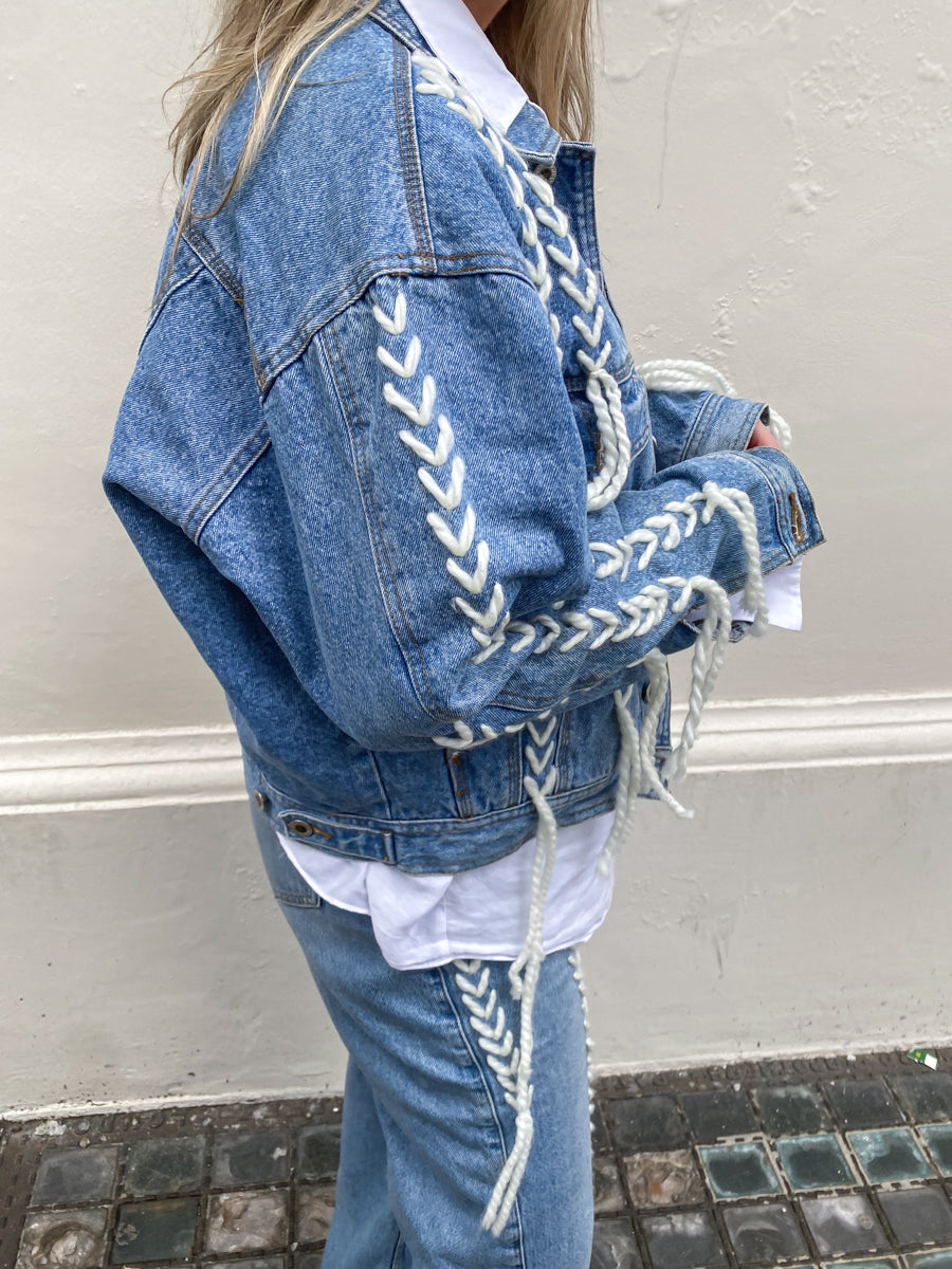 Upcycled Denim Jacket