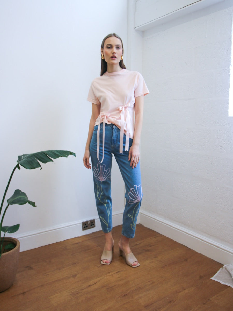 Primrose Patterned Jeans