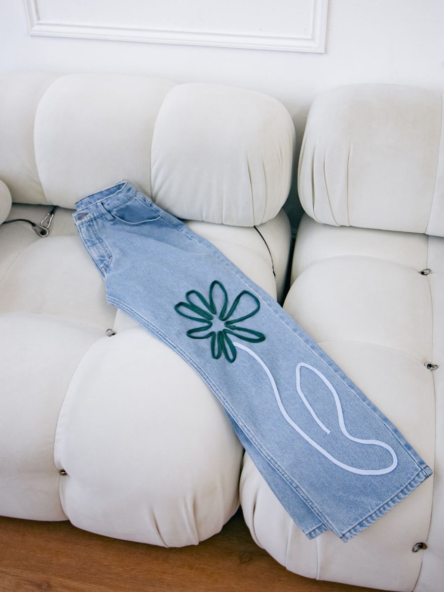 Fauna Patterned Jeans